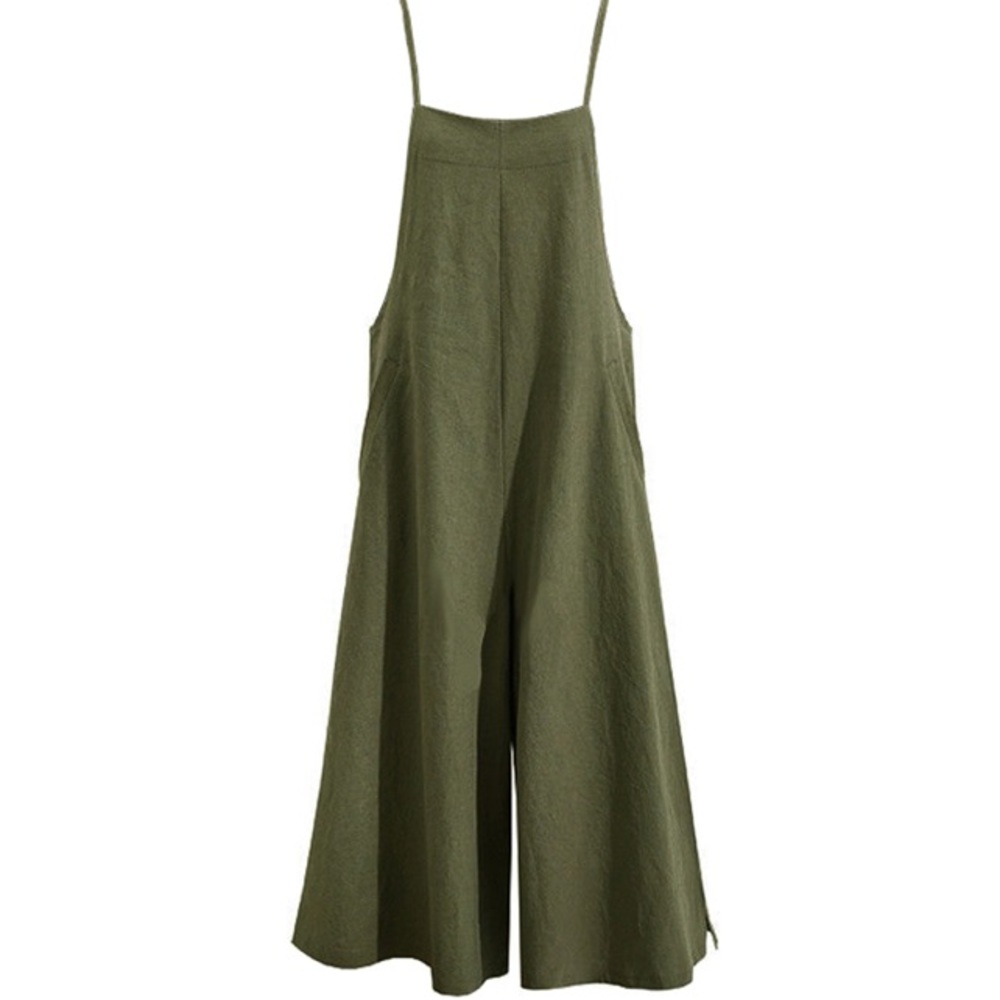 ❤️❤️❤️
 Earth tones suspender jumpsuit - Picture 4 of 6